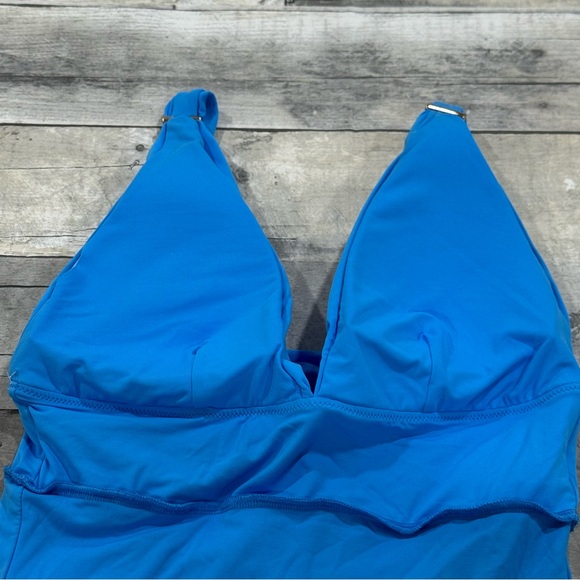 MELISSA ODABASH PANAREA ONE PIECE SWIMSUIT - OCEAN - SZ - 10 .US - Picture 13 of 14